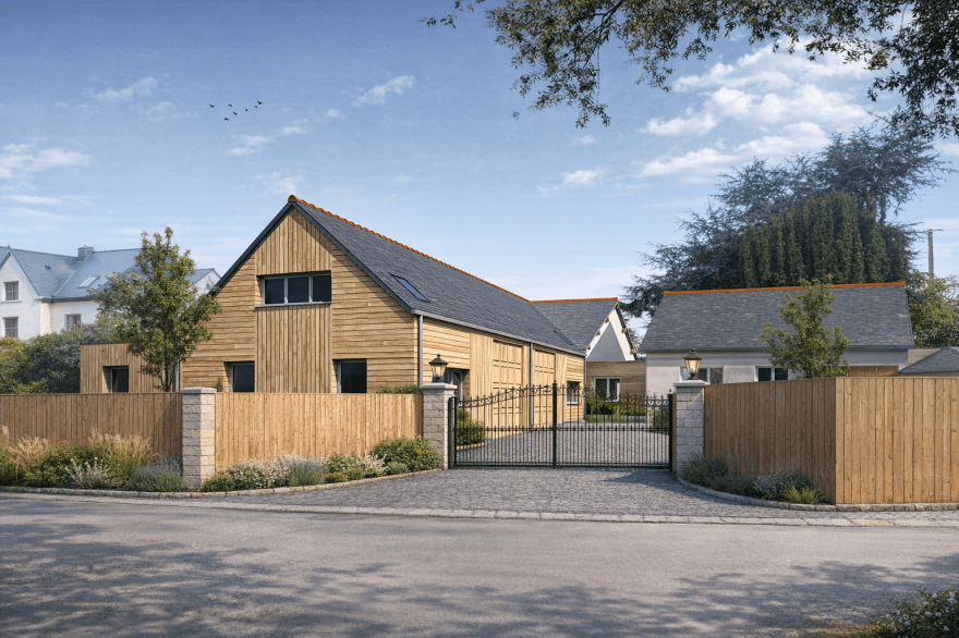 Plurien — Logements Construction d’un ensemble de logements, développant une architecture sobre, rationnelle et attentive au cadre de vie.