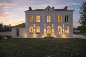 Conches-en-Ouche — Maison inscrite au patrimoine Rénovation d’une maison inscrite au patrimoine, conciliant conservation des éléments remarquables et interventions contemporaines mesurées.